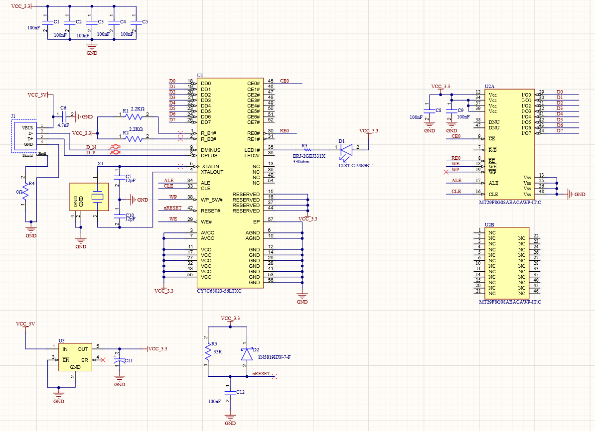 Schematic sheet