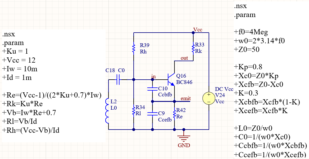 Fig. 23 - Oscillator circuit