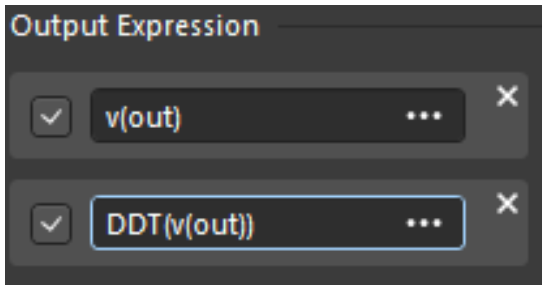  Fig. 6 -  Adding a derived function