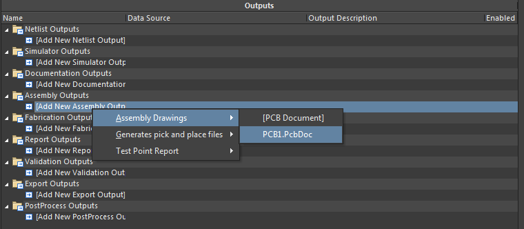 Fig. 66 - Creating the Assembly Drawings