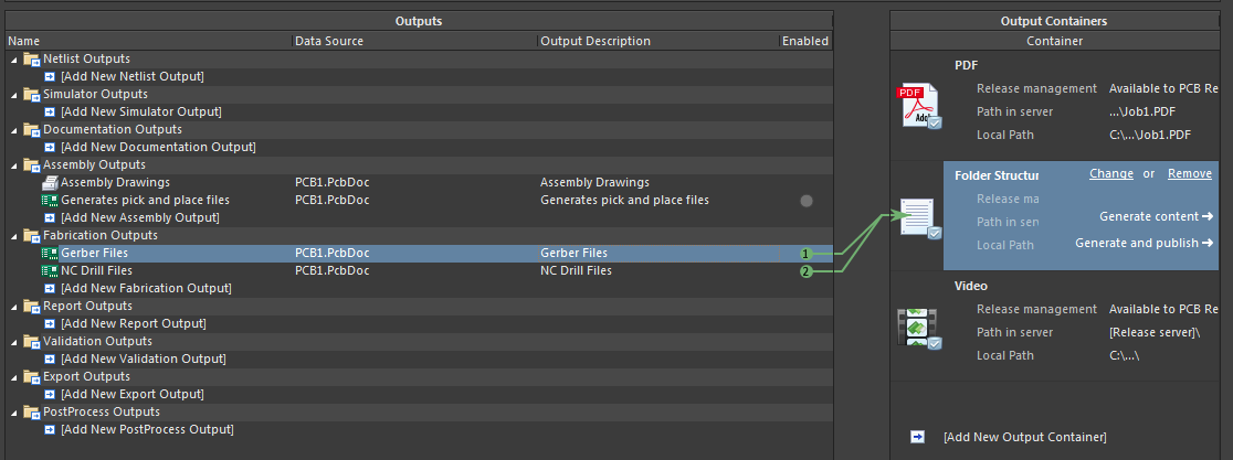 Fig. 69 -  Adding the Gerber files and drill files